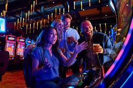 Sports and entertainment section for cricket, football, and slots